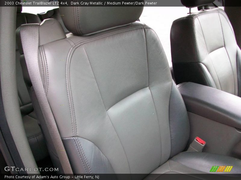 Dark Gray Metallic / Medium Pewter/Dark Pewter 2003 Chevrolet TrailBlazer LTZ 4x4