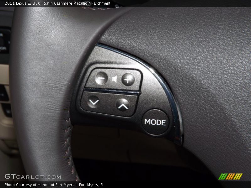 Satin Cashmere Metallic / Parchment 2011 Lexus ES 350