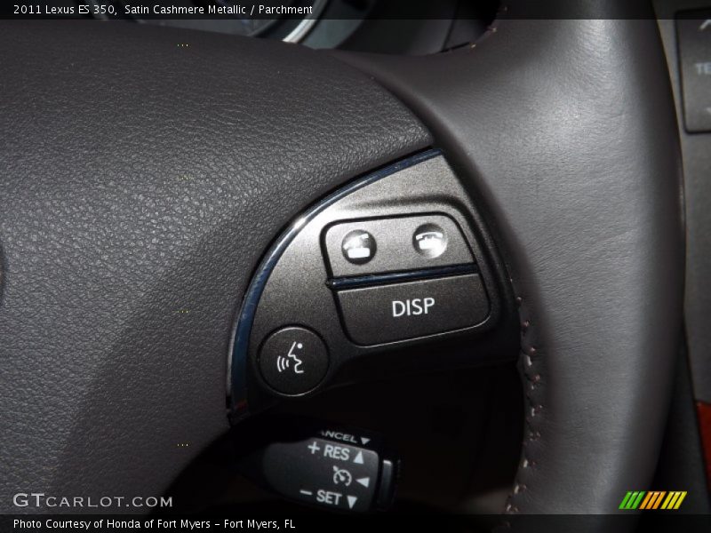 Satin Cashmere Metallic / Parchment 2011 Lexus ES 350