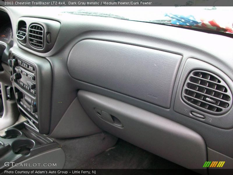 Dark Gray Metallic / Medium Pewter/Dark Pewter 2003 Chevrolet TrailBlazer LTZ 4x4