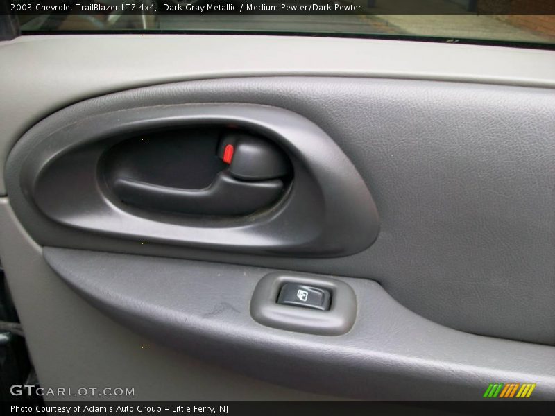 Dark Gray Metallic / Medium Pewter/Dark Pewter 2003 Chevrolet TrailBlazer LTZ 4x4