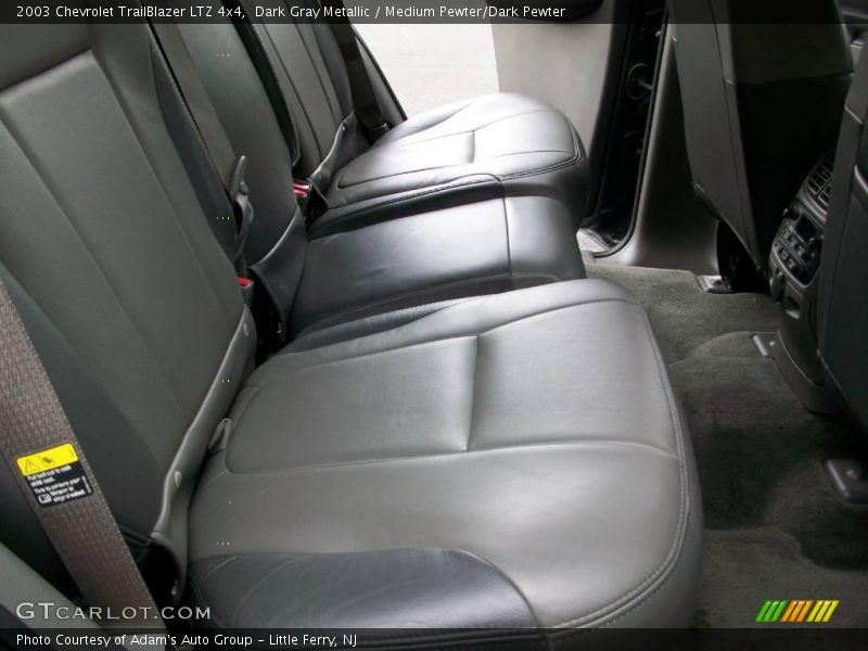 Dark Gray Metallic / Medium Pewter/Dark Pewter 2003 Chevrolet TrailBlazer LTZ 4x4