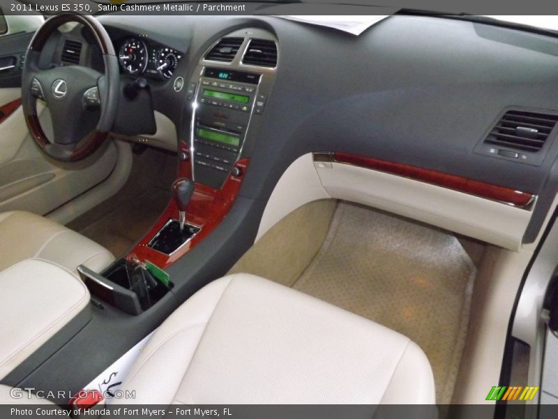 Satin Cashmere Metallic / Parchment 2011 Lexus ES 350