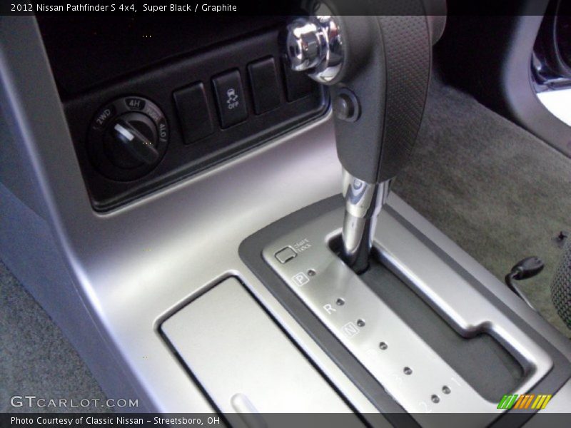 Super Black / Graphite 2012 Nissan Pathfinder S 4x4