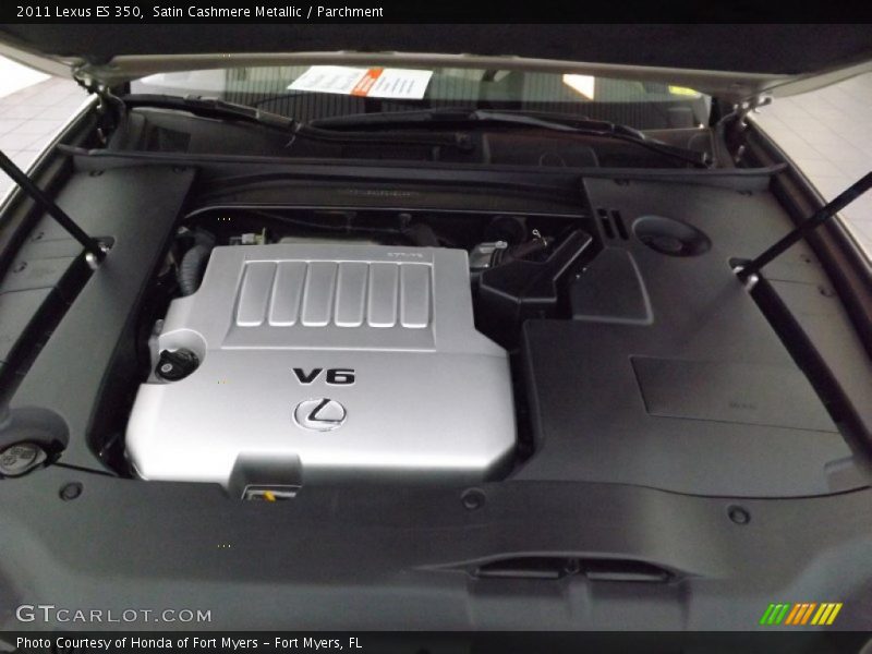Satin Cashmere Metallic / Parchment 2011 Lexus ES 350