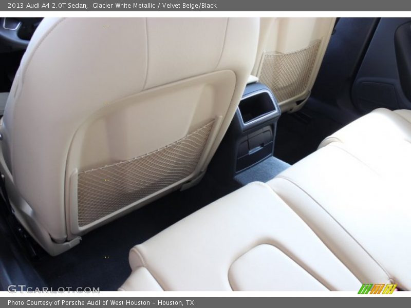 Glacier White Metallic / Velvet Beige/Black 2013 Audi A4 2.0T Sedan