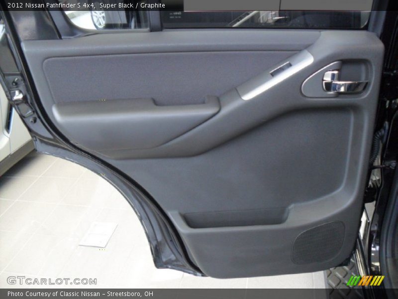 Super Black / Graphite 2012 Nissan Pathfinder S 4x4