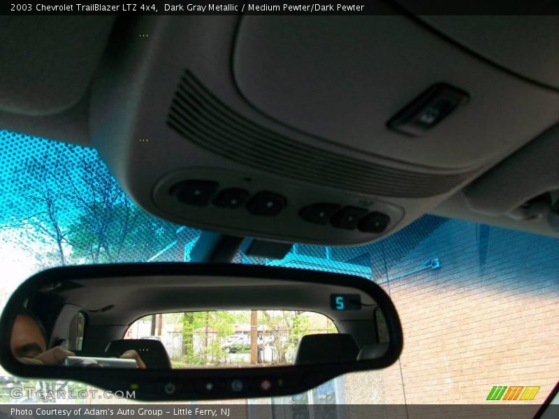 Dark Gray Metallic / Medium Pewter/Dark Pewter 2003 Chevrolet TrailBlazer LTZ 4x4