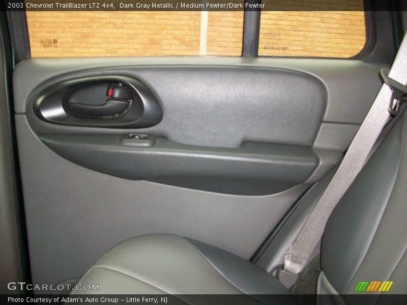Dark Gray Metallic / Medium Pewter/Dark Pewter 2003 Chevrolet TrailBlazer LTZ 4x4