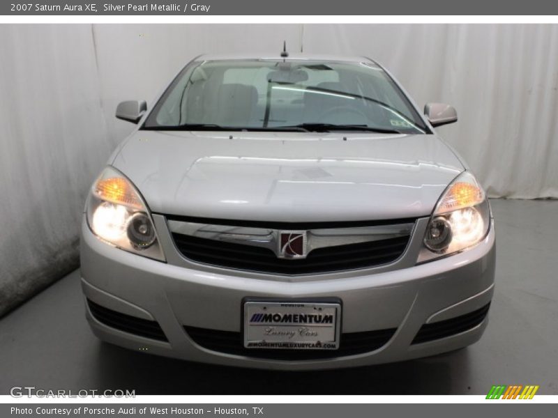 Silver Pearl Metallic / Gray 2007 Saturn Aura XE