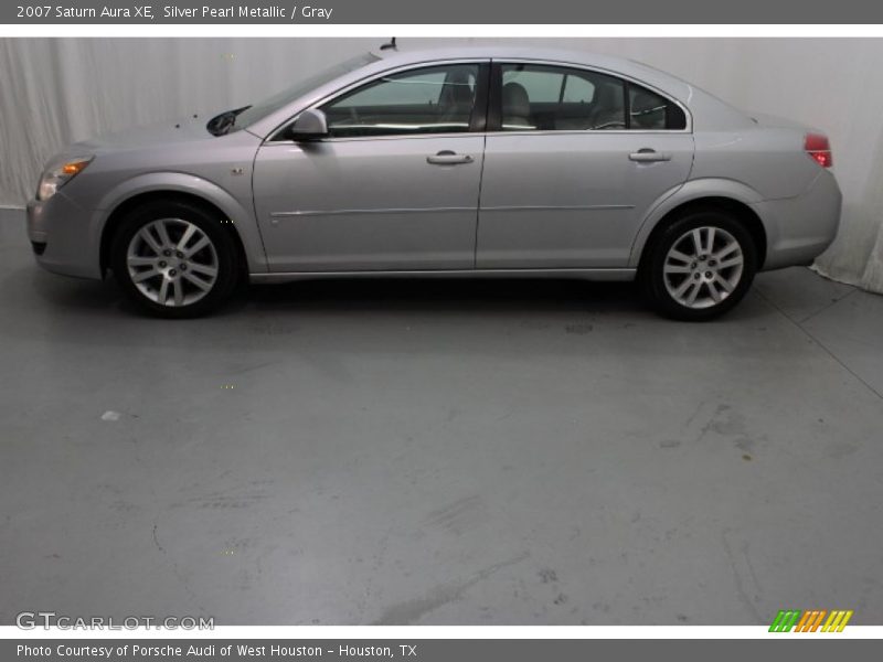Silver Pearl Metallic / Gray 2007 Saturn Aura XE