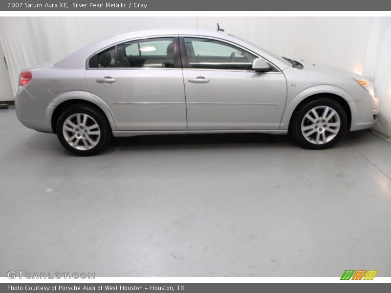 Silver Pearl Metallic / Gray 2007 Saturn Aura XE