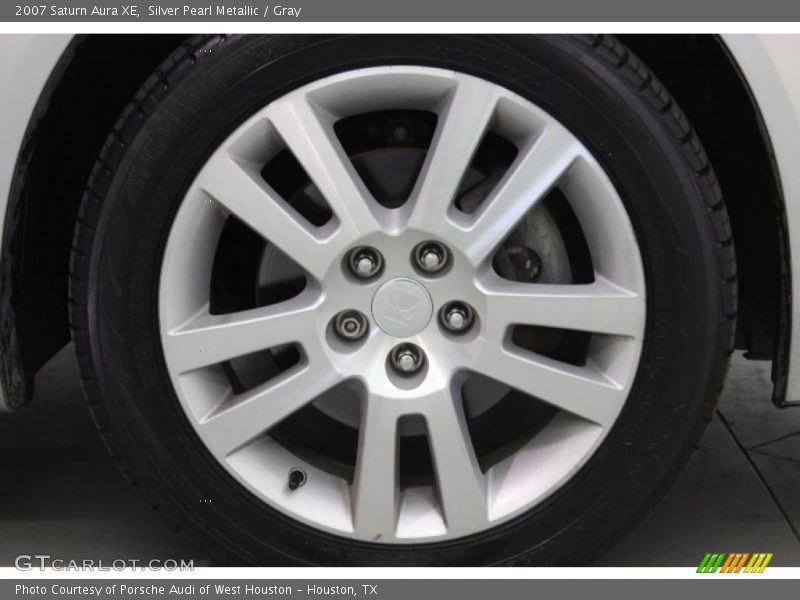 Silver Pearl Metallic / Gray 2007 Saturn Aura XE