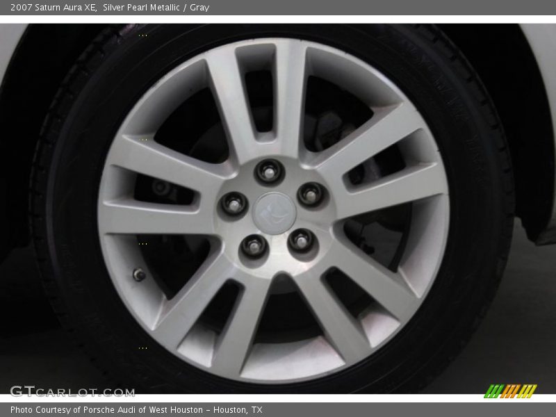 Silver Pearl Metallic / Gray 2007 Saturn Aura XE