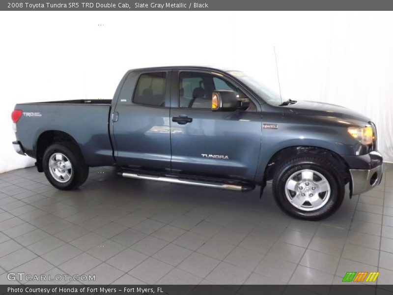 Slate Gray Metallic / Black 2008 Toyota Tundra SR5 TRD Double Cab