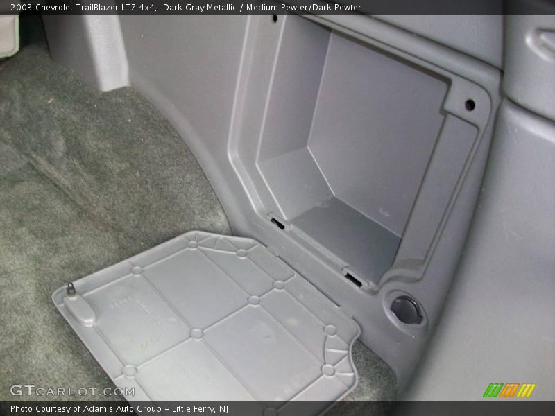 Dark Gray Metallic / Medium Pewter/Dark Pewter 2003 Chevrolet TrailBlazer LTZ 4x4