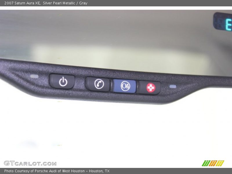 Silver Pearl Metallic / Gray 2007 Saturn Aura XE