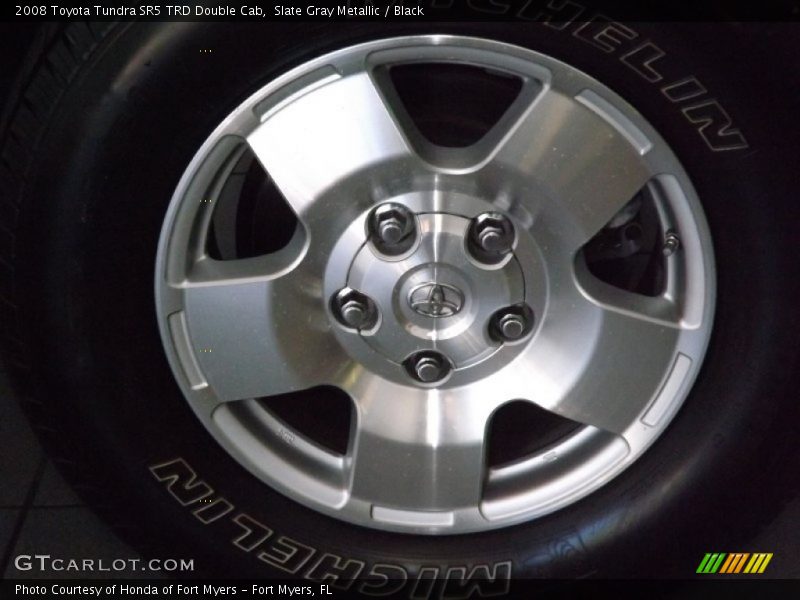 Slate Gray Metallic / Black 2008 Toyota Tundra SR5 TRD Double Cab