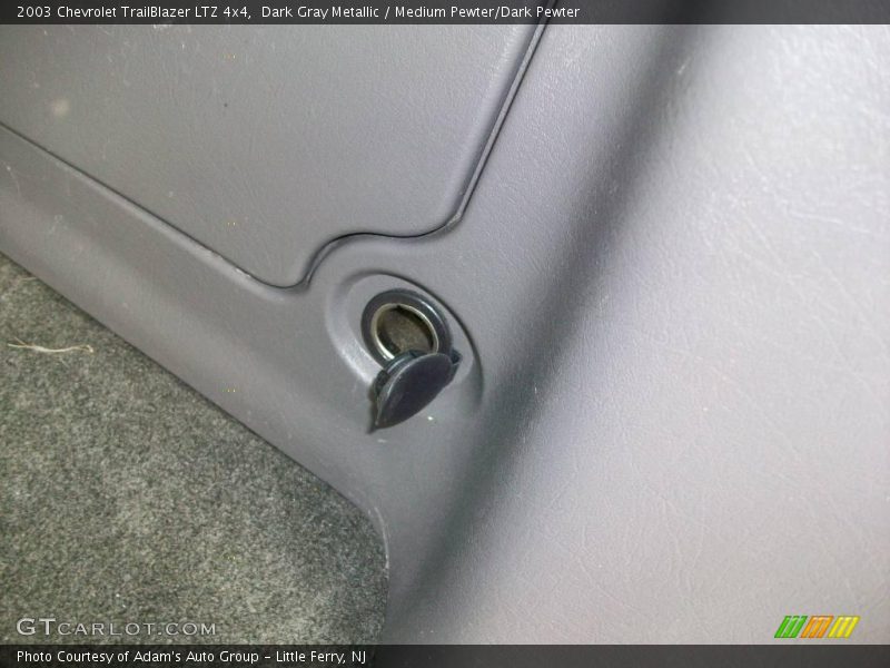 Dark Gray Metallic / Medium Pewter/Dark Pewter 2003 Chevrolet TrailBlazer LTZ 4x4