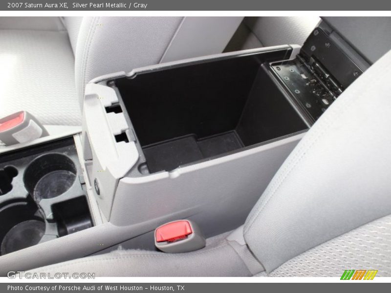 Silver Pearl Metallic / Gray 2007 Saturn Aura XE