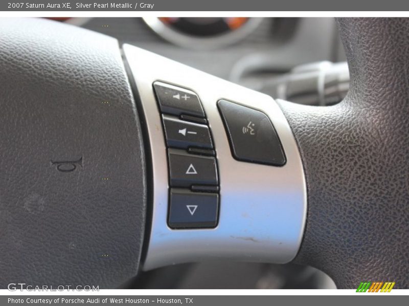Silver Pearl Metallic / Gray 2007 Saturn Aura XE