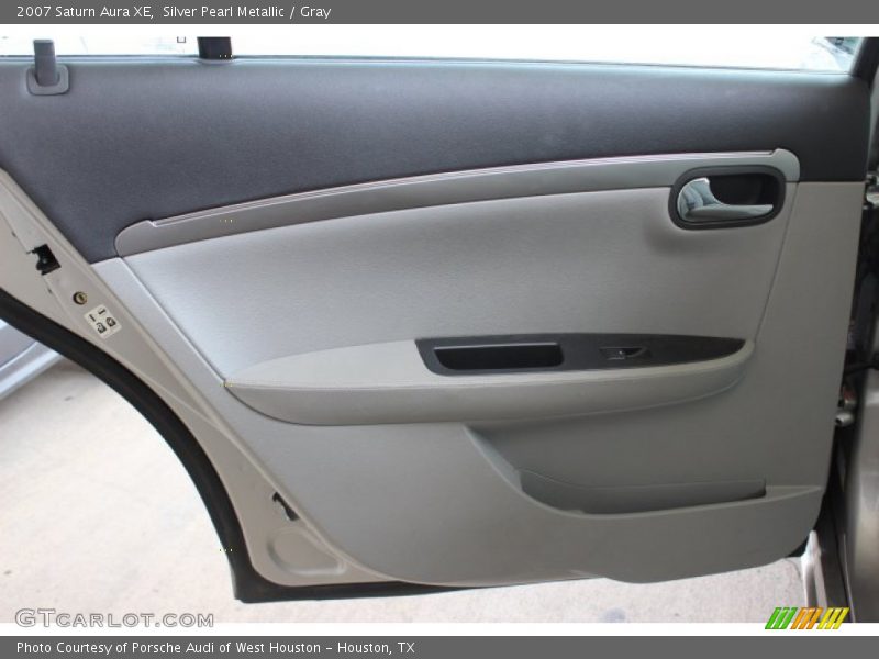 Silver Pearl Metallic / Gray 2007 Saturn Aura XE