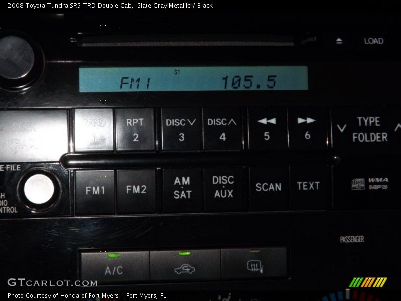 Slate Gray Metallic / Black 2008 Toyota Tundra SR5 TRD Double Cab
