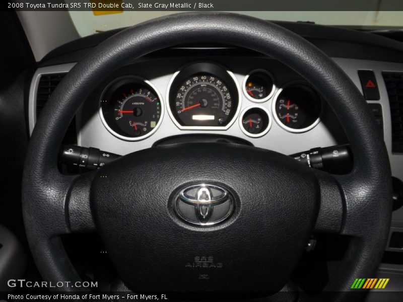 Slate Gray Metallic / Black 2008 Toyota Tundra SR5 TRD Double Cab