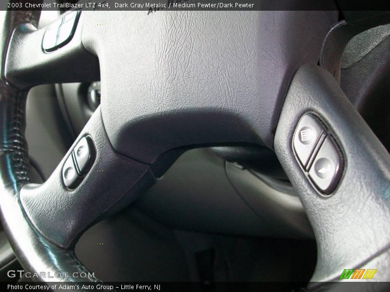 Dark Gray Metallic / Medium Pewter/Dark Pewter 2003 Chevrolet TrailBlazer LTZ 4x4