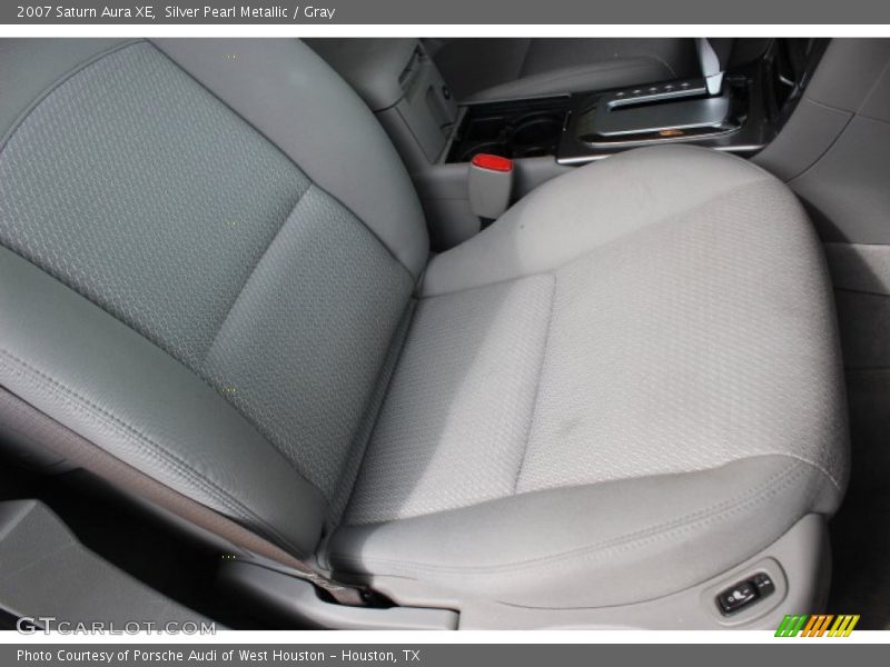 Silver Pearl Metallic / Gray 2007 Saturn Aura XE