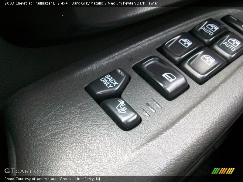 Dark Gray Metallic / Medium Pewter/Dark Pewter 2003 Chevrolet TrailBlazer LTZ 4x4