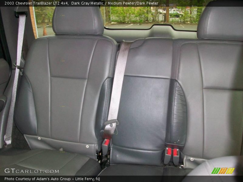 Dark Gray Metallic / Medium Pewter/Dark Pewter 2003 Chevrolet TrailBlazer LTZ 4x4