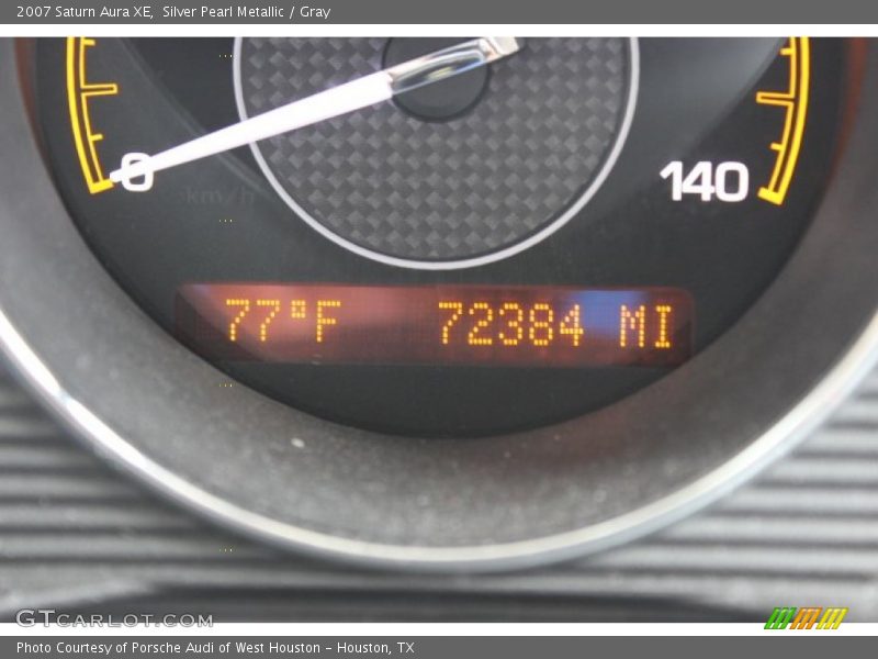 Silver Pearl Metallic / Gray 2007 Saturn Aura XE