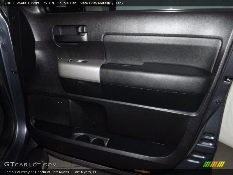 Slate Gray Metallic / Black 2008 Toyota Tundra SR5 TRD Double Cab