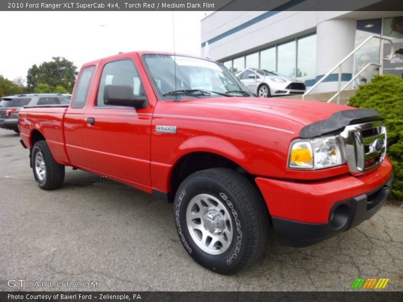 Front 3/4 View of 2010 Ranger XLT SuperCab 4x4
