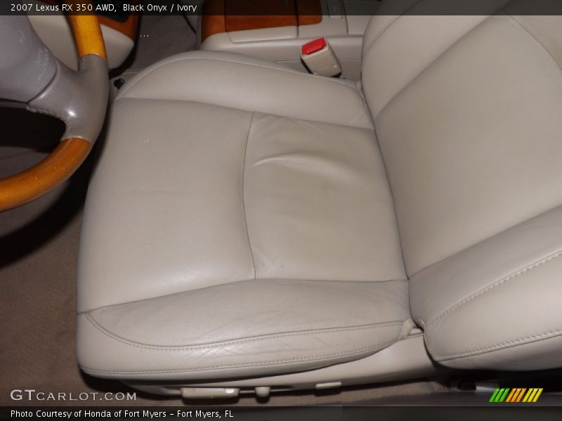 Black Onyx / Ivory 2007 Lexus RX 350 AWD