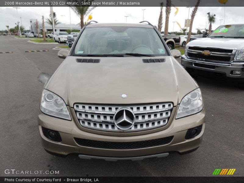 Sand Beige Metallic / Macadamia 2008 Mercedes-Benz ML 320 CDI 4Matic