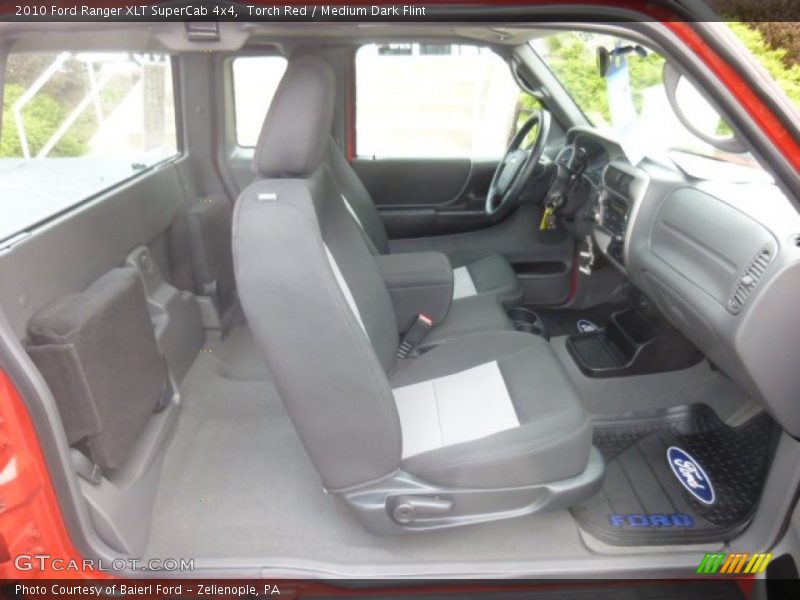 Torch Red / Medium Dark Flint 2010 Ford Ranger XLT SuperCab 4x4