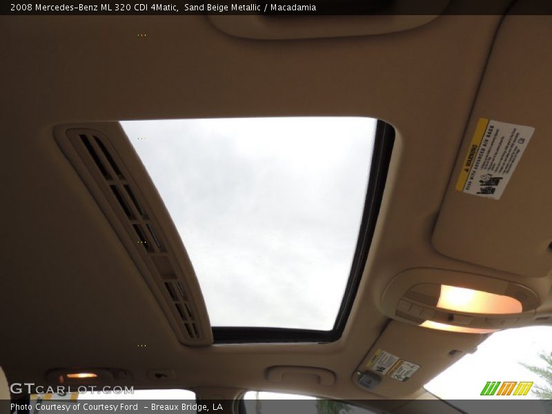 Sand Beige Metallic / Macadamia 2008 Mercedes-Benz ML 320 CDI 4Matic