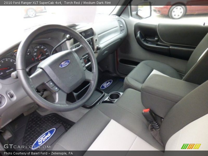 Torch Red / Medium Dark Flint 2010 Ford Ranger XLT SuperCab 4x4