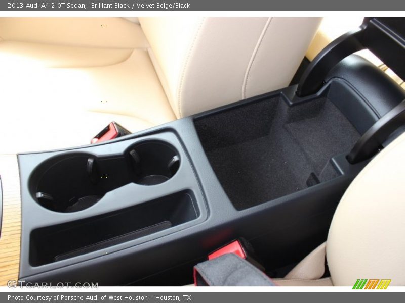Brilliant Black / Velvet Beige/Black 2013 Audi A4 2.0T Sedan