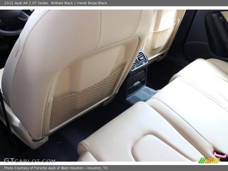 Brilliant Black / Velvet Beige/Black 2013 Audi A4 2.0T Sedan