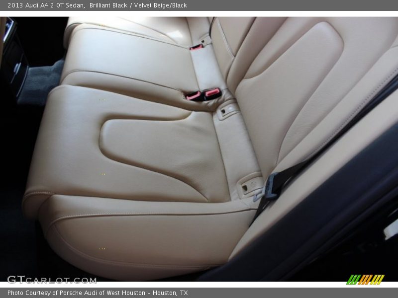 Brilliant Black / Velvet Beige/Black 2013 Audi A4 2.0T Sedan