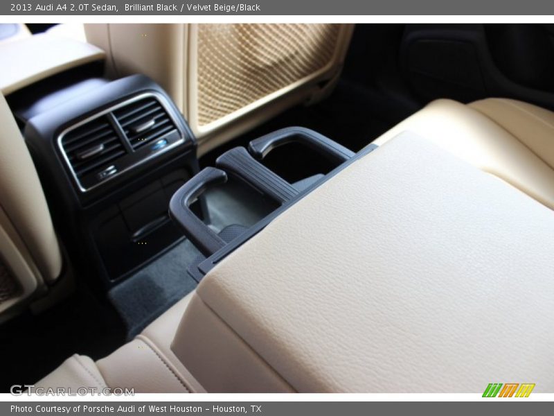 Brilliant Black / Velvet Beige/Black 2013 Audi A4 2.0T Sedan