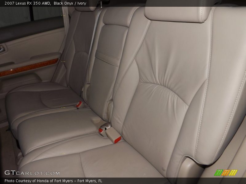 Black Onyx / Ivory 2007 Lexus RX 350 AWD