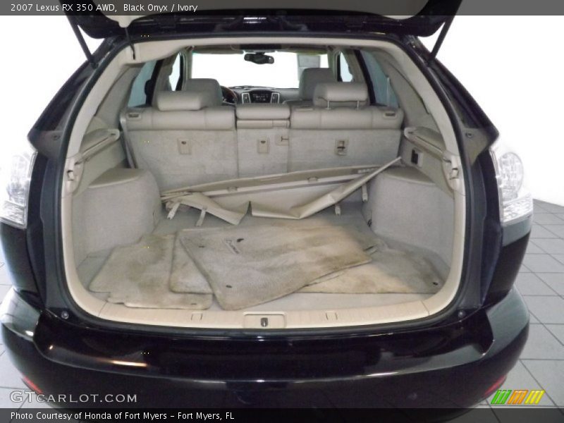 Black Onyx / Ivory 2007 Lexus RX 350 AWD