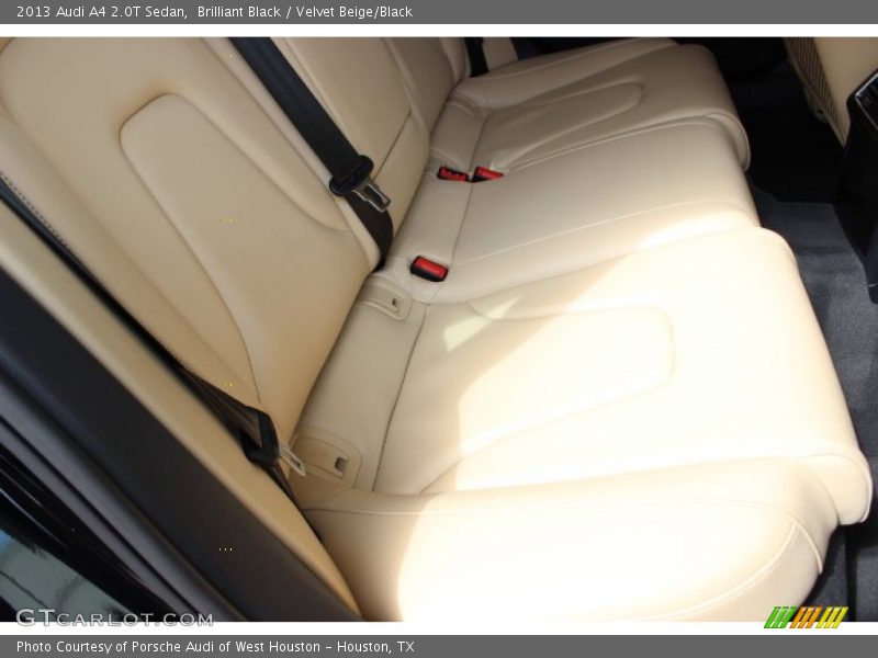 Brilliant Black / Velvet Beige/Black 2013 Audi A4 2.0T Sedan