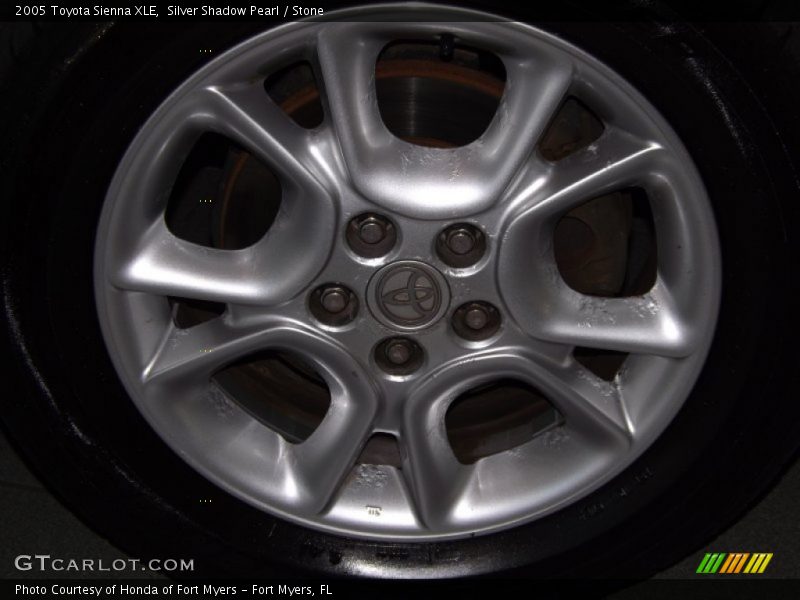 Silver Shadow Pearl / Stone 2005 Toyota Sienna XLE