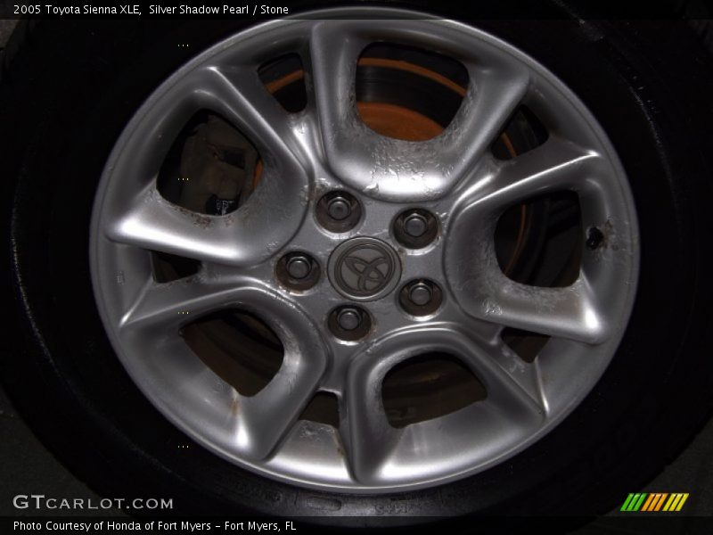 Silver Shadow Pearl / Stone 2005 Toyota Sienna XLE