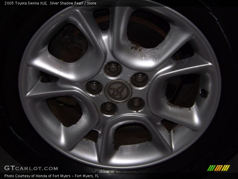Silver Shadow Pearl / Stone 2005 Toyota Sienna XLE